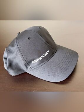 Defender Black Baseball Cap - Fender Logo